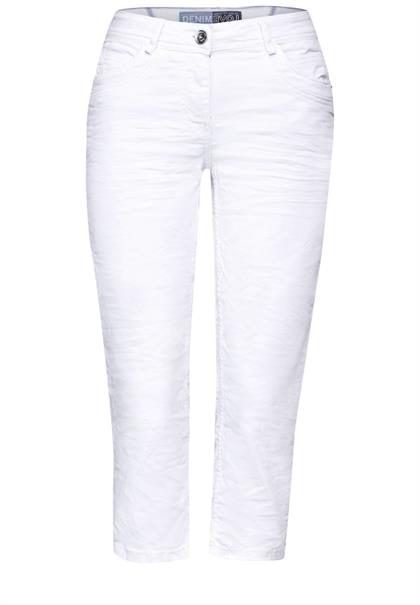 3/4 Casual Fit Jeans white