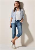 3/4 Jeans light blue washed