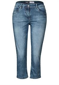 3/4 Jeans light blue washed