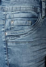 3/4 Jeans light blue washed