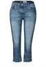 3/4 Jeans light blue washed