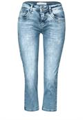 3/4 Jeans mit Glitzer-Detail medium blue random acid