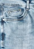 3/4 Jeans mit Glitzer-Detail medium blue random acid