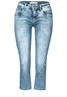 3/4 Jeans mit Glitzer-Detail medium blue random acid