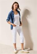 3/4 Jeans white