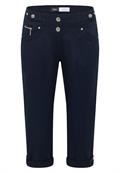 3/4 Mid Waist Casual Fit Hose mit Turn Up universal blue