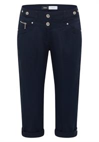 3/4 Mid Waist Casual Fit Hose mit Turn Up universal blue