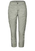 3/4 Satin Hose mit Taschen pastel green