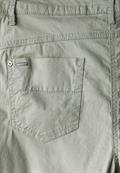 3/4 Satin Hose mit Taschen pastel green