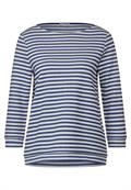 3/4 Streifenshirt fresh intense gentle blue