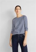 3/4 Streifenshirt fresh intense gentle blue