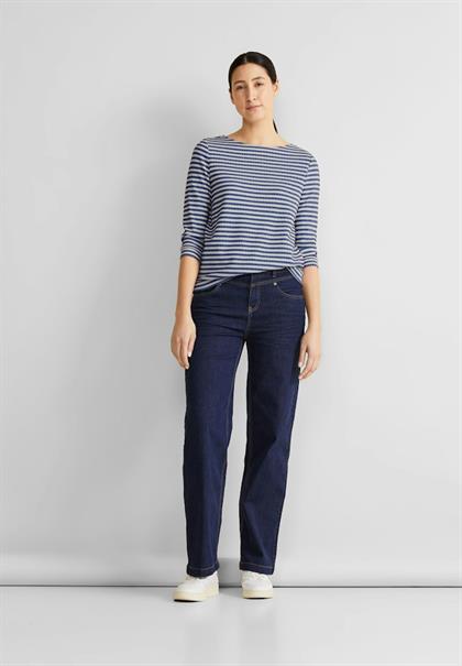 3/4 Streifenshirt fresh intense gentle blue