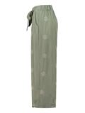 3/4 V TR Ci44ne lkhaki-cream flower