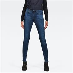 3301 High Skinny Wmn NEW medium blue aged