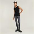 3301 Skinny Wmn faded black magnet