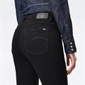3301 Skinny Wmn pitch black