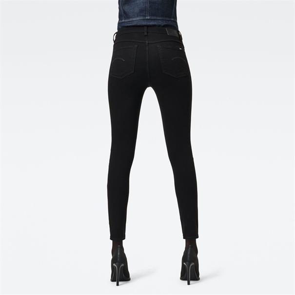 3301 Skinny Wmn pitch black