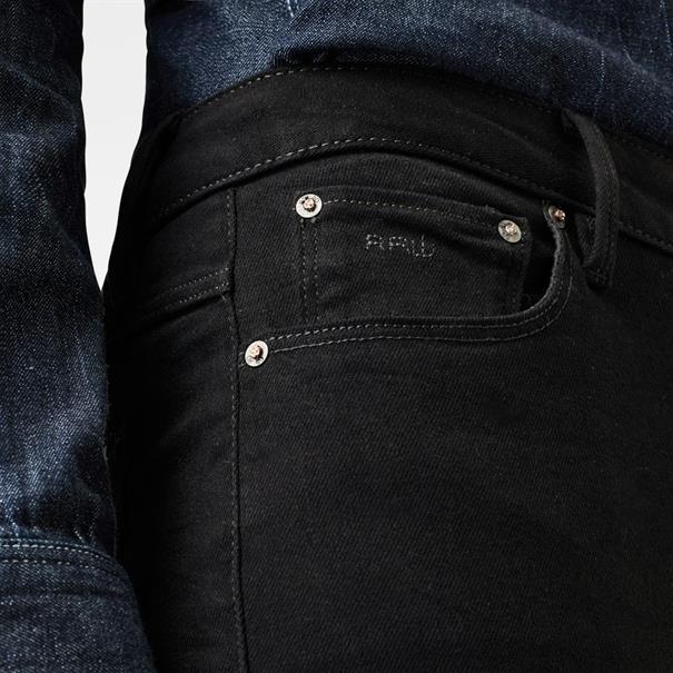 3301 Skinny Wmn pitch black