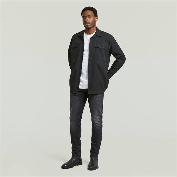 3301 Slim worn in blackbird
