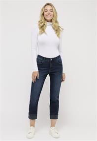 3668157-3158 DARLEEN CROP TU PLATE dark indigo used
