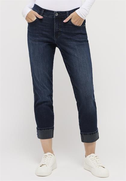 3668157-3158 DARLEEN CROP TU PLATE dark indigo used
