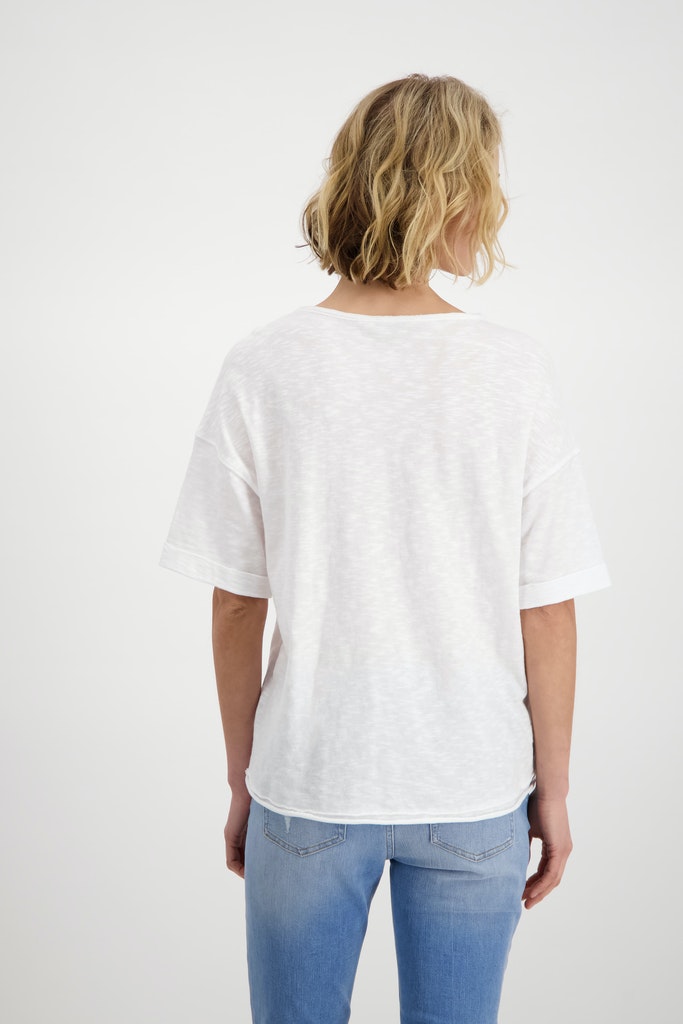 Monari Damen T-Shirt 407077 weiß bequem online kaufen bei