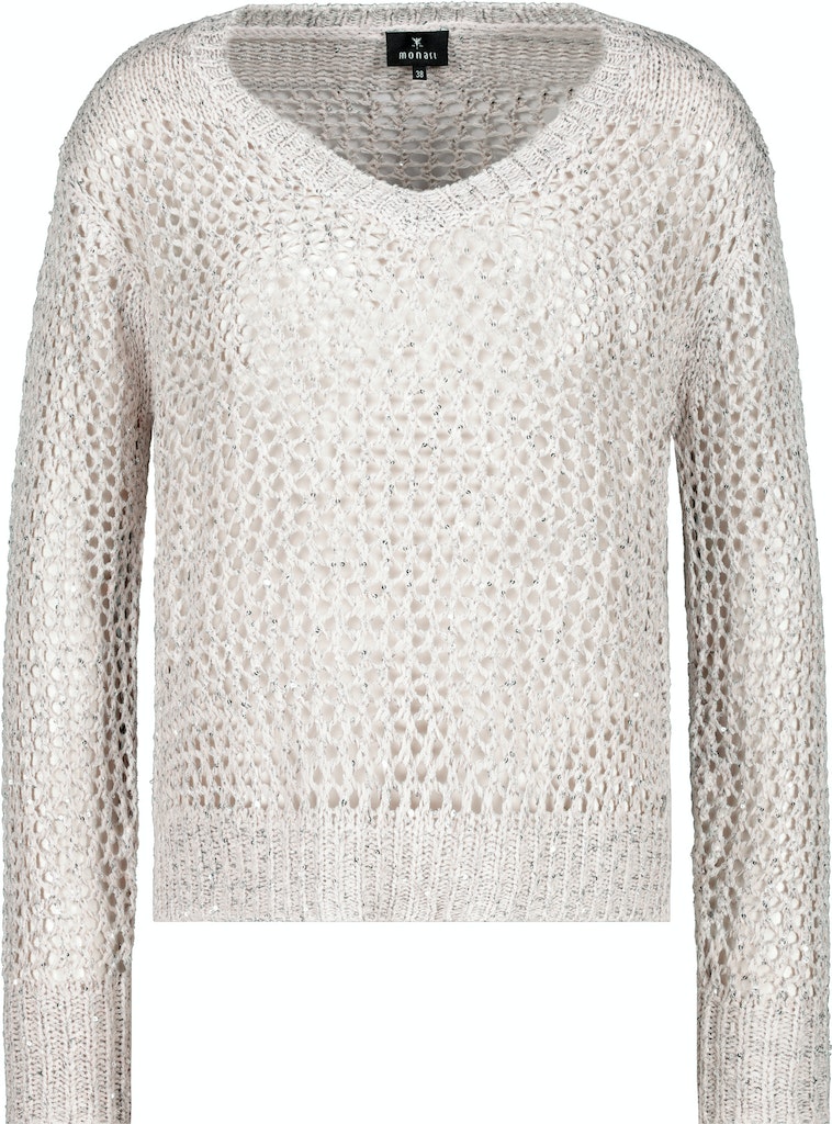 Monari Damen Pullover 408471 peanut bequem online kaufen bei Tara-M.de 
