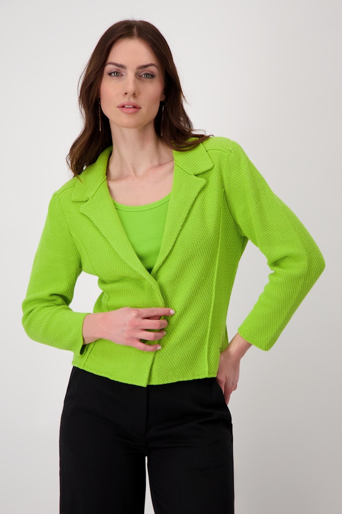 Monari Damen Blazer 408896 matcha bequem online kaufen bei Tara-M.de 