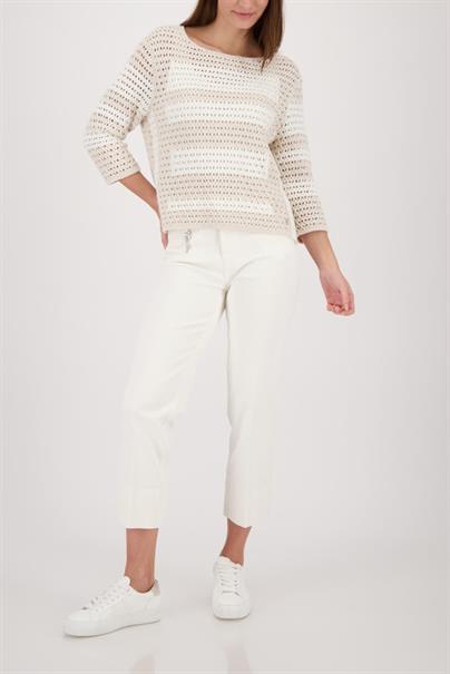 410225 champagne beige gemustert