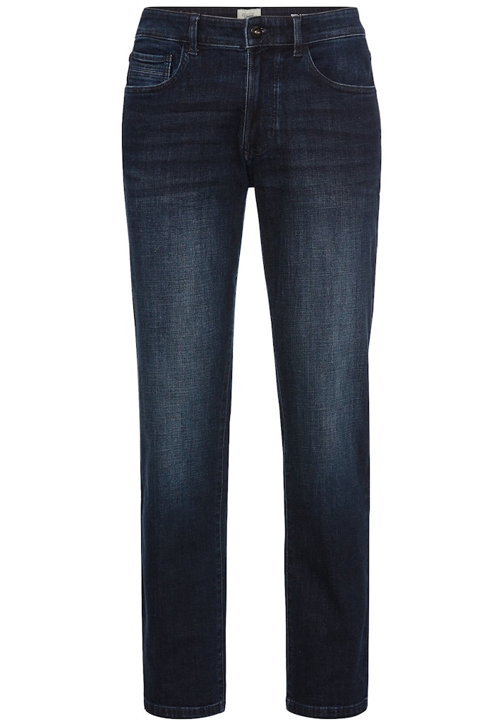 camel active Regular-fit-Jeans mit Leder-Badge günstig online kaufen
