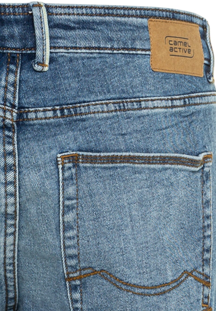 Camel Active Herren Jeans 5-Pocket Denim Slim Fit ocean blue bequem online  kaufen bei