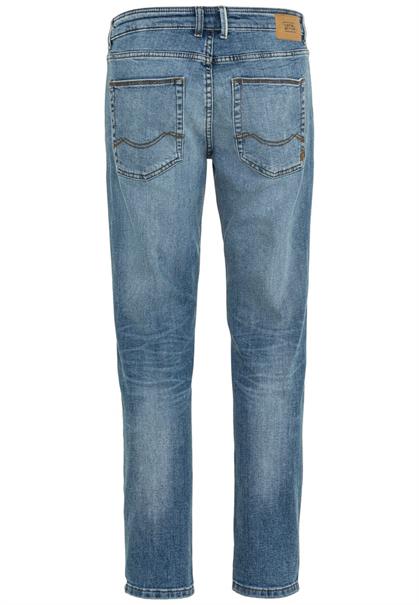 5-Pocket Denim Slim Fit ocean blue