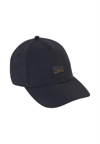 6-Panel Cap aus Polyamid mit wasserabweisender und schnell trocknender Eigenschaft dark navy