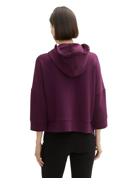 7/8 Arm Sweatjacke blackberry