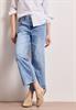 7/8 High Waist Wide Leg Jeans im Loose Fit light blue wash