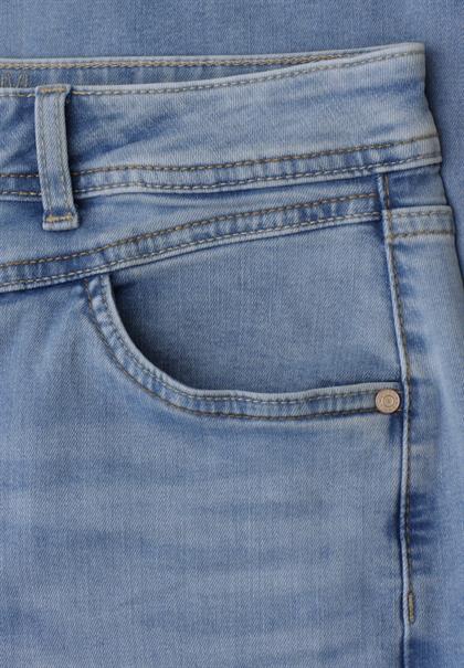 7/8 High Waist Wide Leg Jeans im Loose Fit light blue wash