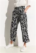 7/8 Hose mit Wide Legs black