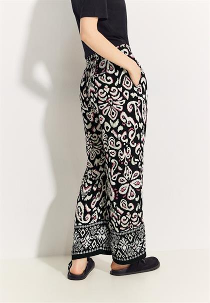 7/8 Hose mit Wide Legs black