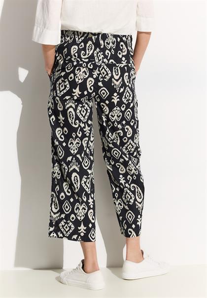 7/8 Hose mit Wide Legs black