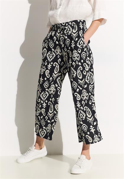 7/8 Hose mit Wide Legs black