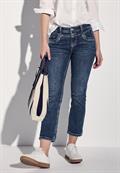7/8-Jeans im Casual Fit dark blue washed