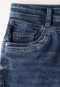 7/8-Jeans im Casual Fit dark blue washed