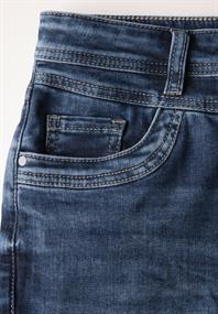 7/8-Jeans im Casual Fit dark blue washed