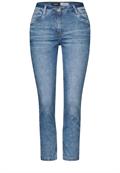 7/8 Jeans im Casual Fit light blue washed