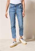 7/8 Jeans im Casual Fit light blue washed
