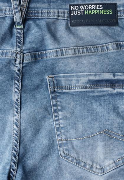 7/8 Jeans im Casual Fit light blue washed
