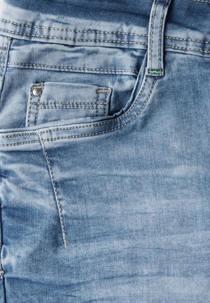 7/8 Jeans im Casual Fit light blue washed