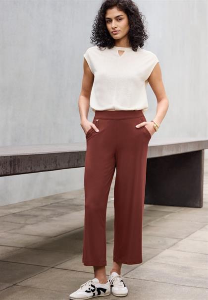 7/8 Jersey Culotte sienna brown