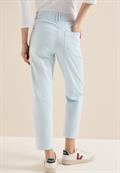 7/8 Mid Waist Slim Leg Hose im Casual Fit diamond blue
