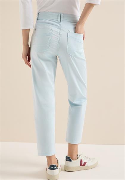 7/8 Mid Waist Slim Leg Hose im Casual Fit diamond blue